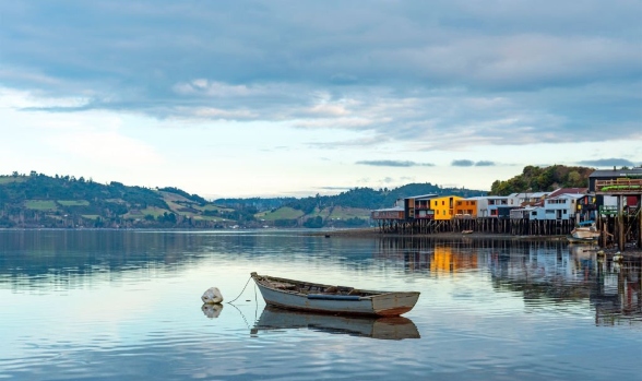 Una de las islas desconocidas de Chile